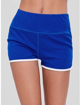 Compression Gym Dolphin Shorts - Cobalt Blue S