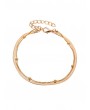 1PC Metal Bead Chain Anklet - Gold