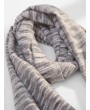 Winter Faux Woolen Thick Tassel Scarf - Gray