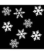 Christmas Snowflakes Pattern Party Decor Projector Light Bulb - White Us
