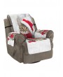 Christmas Cat Pattern Couch Cover - Multi Single  Seat