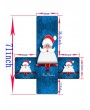 Christmas Santa Claus Pattern Couch Cover - Multi Single Seat