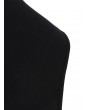 Snap Crotch Cami Bodysuit - Black M