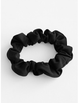  Elastic Plain Hair Tie - Black