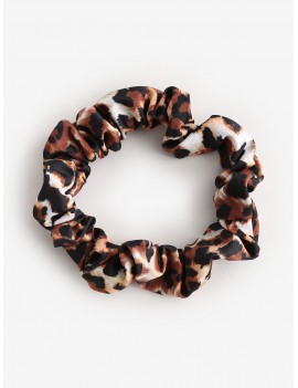  Leopard Hair Scrunchie - Leopard